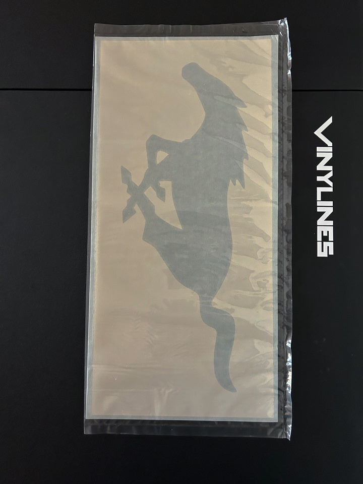 14 inch Galloping Mustang Stencil