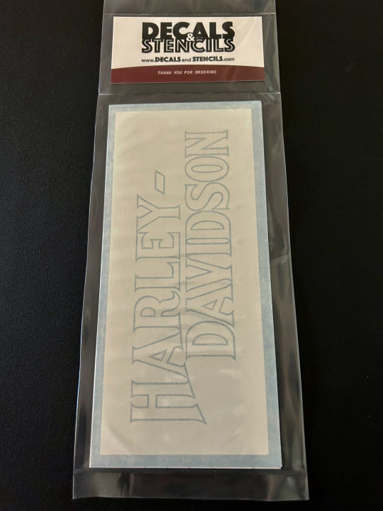 6 Inch Stacked HD Text Outline Logo Stencil 2 Pack