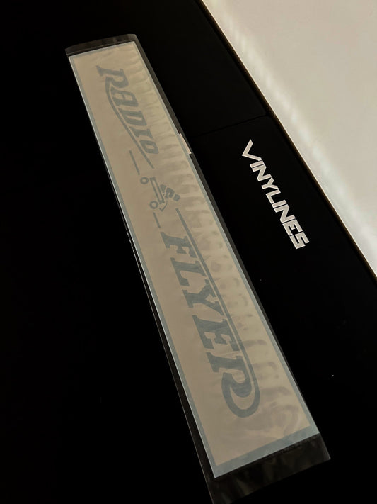 19 Inch Radio Flyer Wagon Logo Paint Stencil