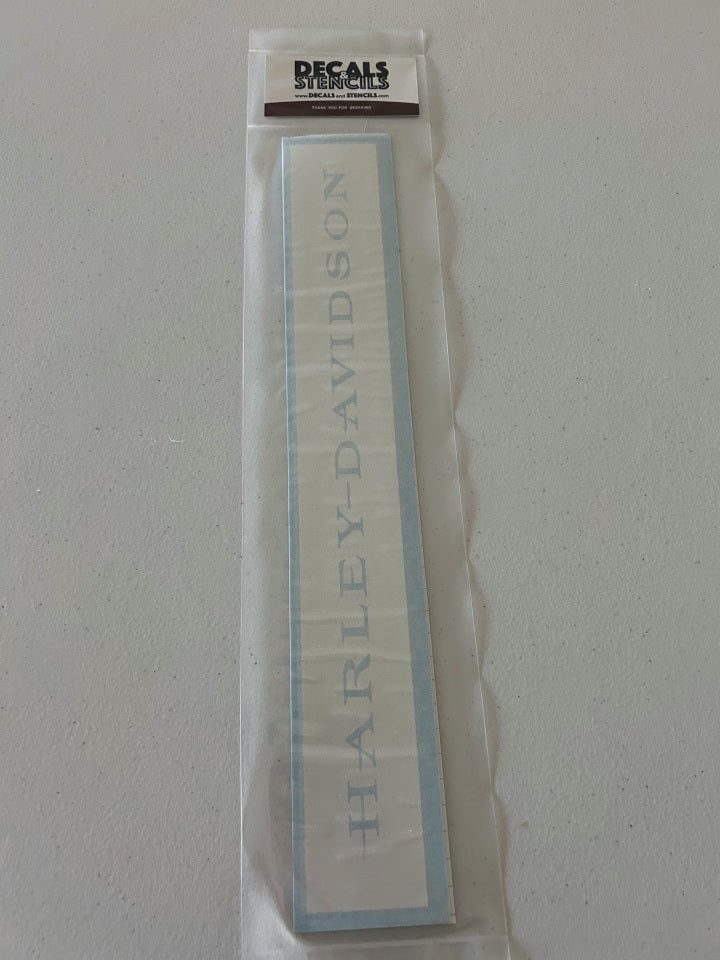 13 Inch Harley-Davidson FXDX Font Paint Stencil 2 Pack