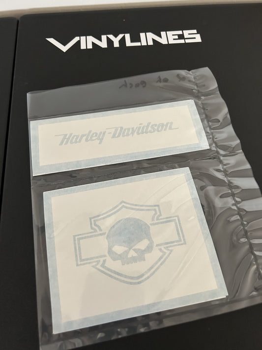 Small Harley-Davidson Negative Stencil Mix Pack