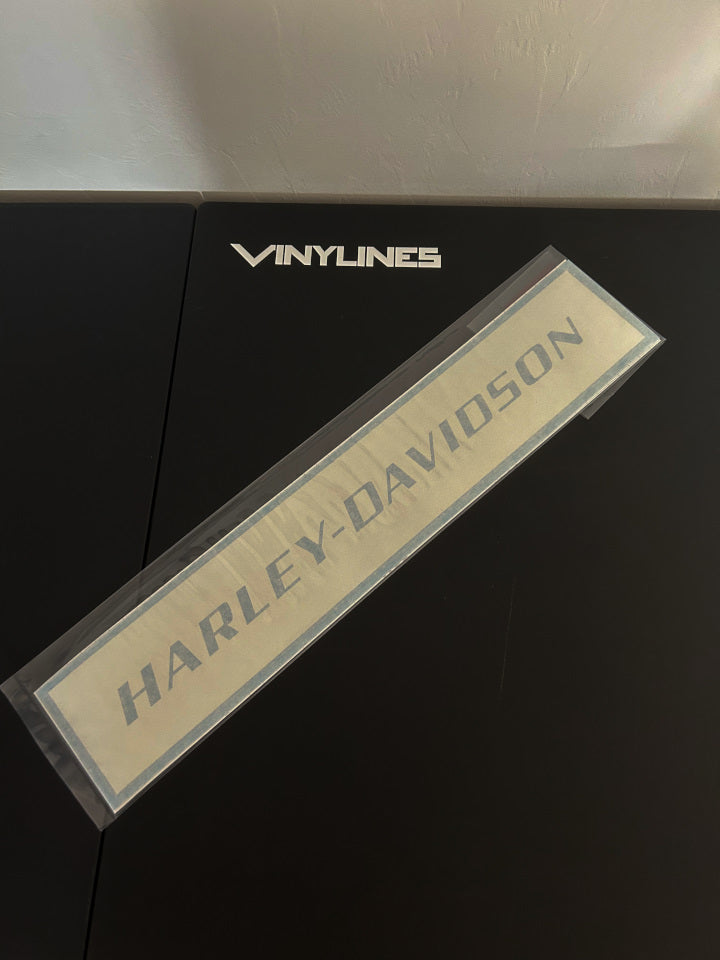 15in Harley-Davidson Custom Font No 2 Negative Stencil 3 Pack