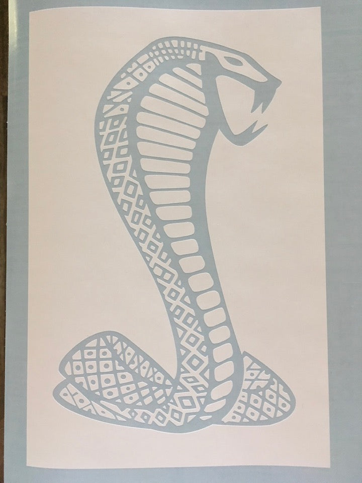 14 Inch Cobra Snake Paint Stencil