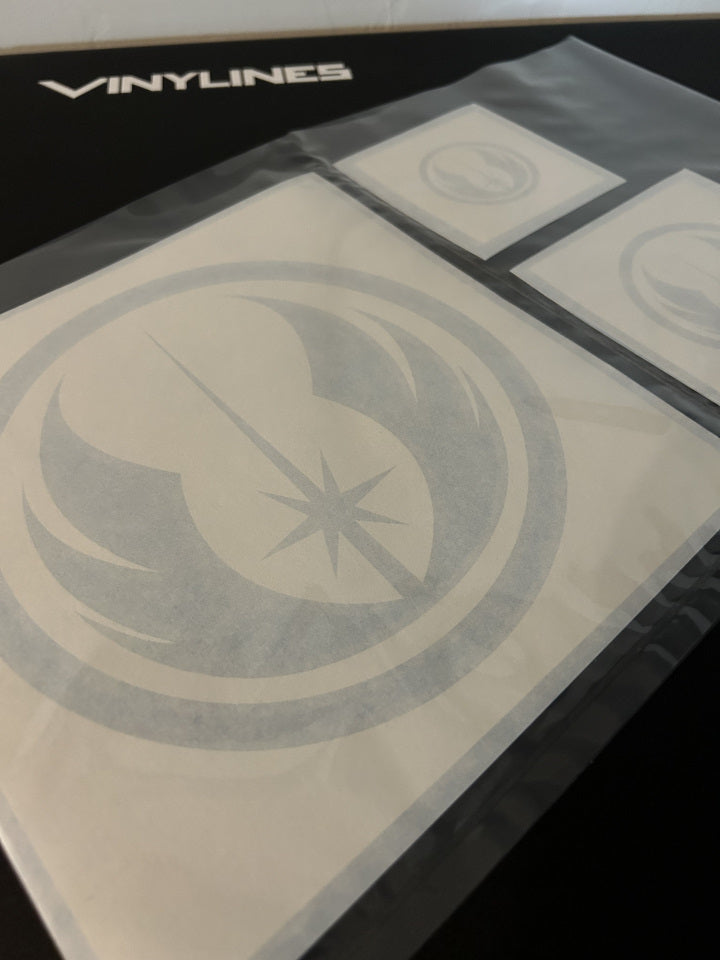 Jedi Order Symbol in a Circle Paint Stencil